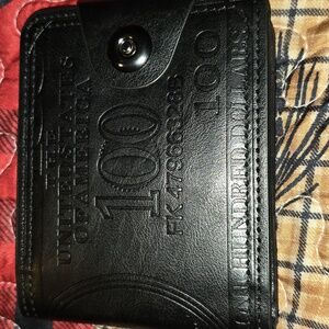 Black Leather Wallet